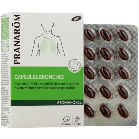 Pranarom Aromaforce Capsules Bronches