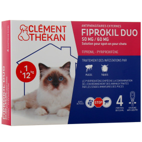 Fiprokil Duo Chat Spot-On Antiparasitaire