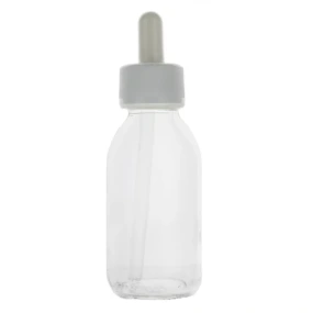 Cooper Flacon Verre Compte-gouttes Transparent