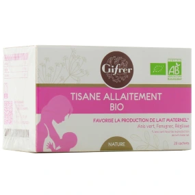 Gifrer Tisane Allaitement Bio 20 sachets