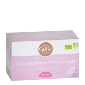 Gifrer Tisane allaitement Fruits rouges