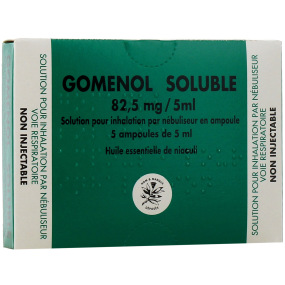 Gomenol Soluble ampoules