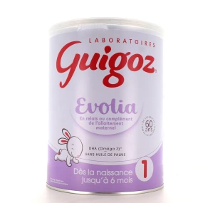 Guigoz Evolia Lait 1er âge