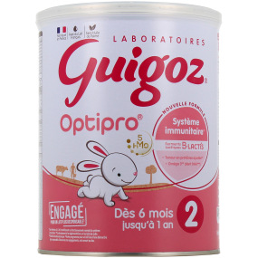 Guigoz Optipro Lait 2eme âge