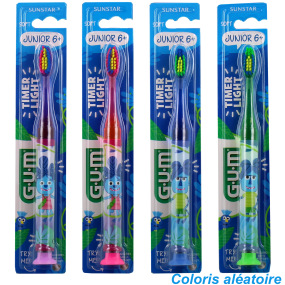 Gum Sunstar Brosse à Dents Timer Light 6 ans et +