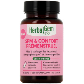 Herbalgem Gemmocaps SPM et Confort Prémenstruel