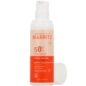 Laboratoires de Biarritz Crème Solaire Bébé et Enfant