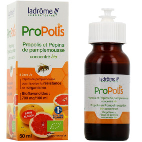 Ladrôme Concentré Bio de Propolis et Pépins de Pamplemousse