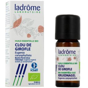 Ladrôme Huile Essentielle de Clou de Girofle Bio