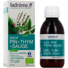 Ladrôme Sirop Pin, Thym et Sauge