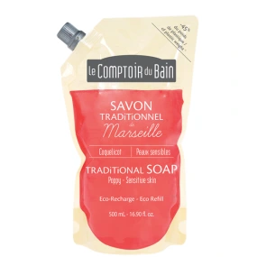 Le comptoir du Bain Eco Recharge Savon de Marseille Liquide