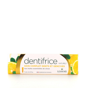 Lehning Dentifrice Naturel Soin Complet Dents et Gencives