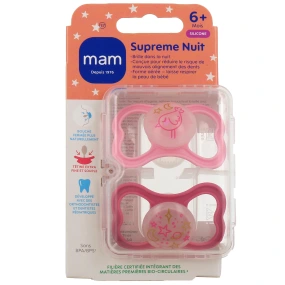 MAM Supreme Sucettes anatomiques silicone X2