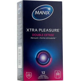 Manix Préservatifs Xtra Pleasure Double Extase