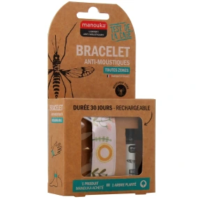 Manouka Bracelet Anti-Moustiques