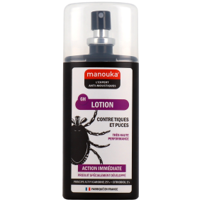 Manouka Lotion Anti-Tiques et Puces