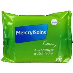 Mercryl Lingettes Antiseptiques