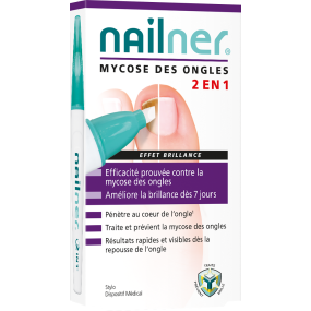 Nailner 2 en 1 Stylo Mycose des Ongles