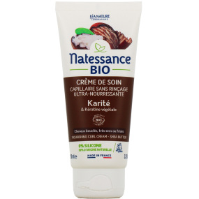 Natessance Crème de Soin Capillaire au Karité Bio