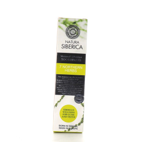 Natura Siberica Dentifrice Naturel de Sibérie aux 7 Herbes du Nord