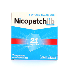 Nicopatchlib 21mg / 24h patchs transdermiques