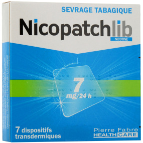 Nicopatchlib 7mg / 24h patchs transdermiques