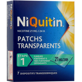 Niquitin patchs 21 mg/24h