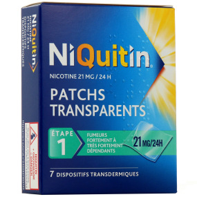 Niquitin patchs 21 mg/24h