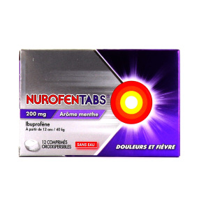 NurofenTabs Ibuprofène 200mg