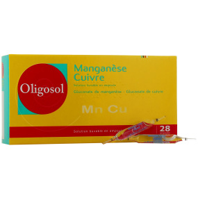 Oligosol Manganèse Cuivre