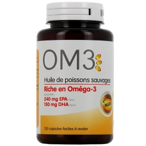 OM3 Huile de Poissons Sauvages Oméga 3