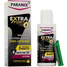 Paranix Extra Fort 5 Minutes Lotion Anti-Poux et Lentes