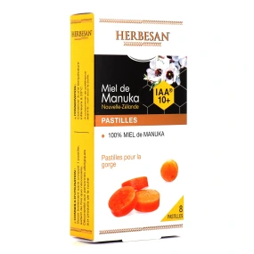 Herbesan Pastilles pour la Gorge Miel de Manuka