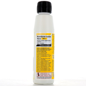 Povidone Iodée 10% solution 125 ml