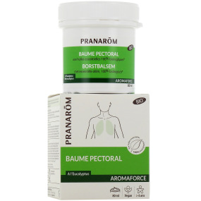 Pranarom Aromaforce Baume pectoral bio