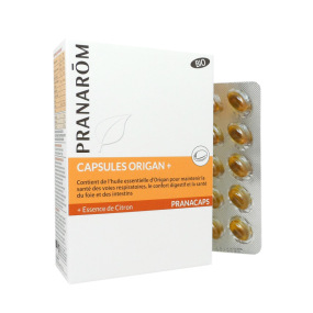 Pranarom Capsules Origan + BIO