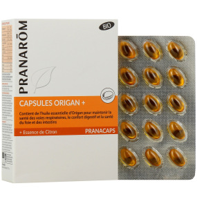 Pranarom Capsules Origan + BIO