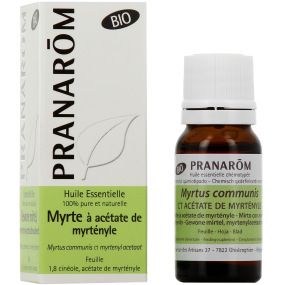 Pranarom huile essentielle de Myrte à acétate de myrtényle