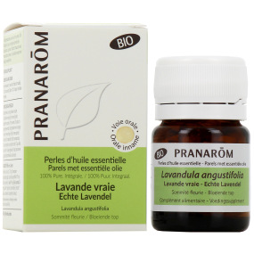 Pranarom Perles d'Huile Essentielle Lavande Vraie Bio