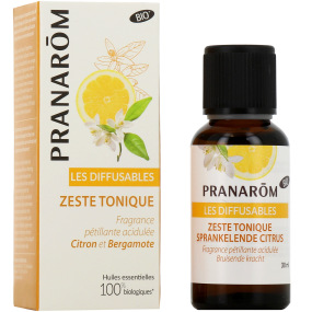 Pranarom Zeste tonique LES DIFFUSABLES  BIO