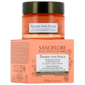 Sanoflore Rosa Fresca Baume de Nuit