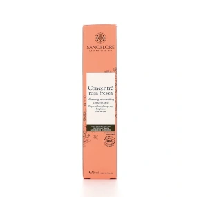 Sanoflore Rosa Fresca Concentré d'éveil réhydratant