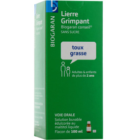 Sirop Lierre Grimpant