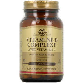 Solgar Vitamine B Complexe Avec Vitamine C