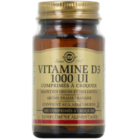 Solgar Vitamine D3 1000 UI