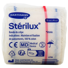 Sterilux Bande de crêpe