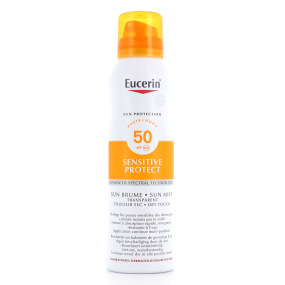 Eucerin Sun Sensitive Protect Brume Transparente SPF 50