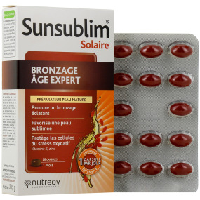 Sunsublim Solaire Bronzage Âge Expert