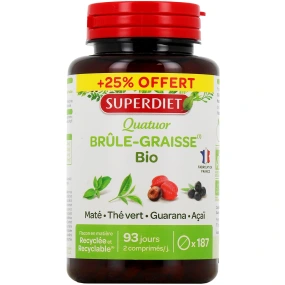 Super Diet Quatuor Brûle-Graisse Bio
