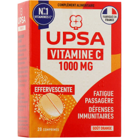 UPSA Vitalité Vitamine C 1000 mg